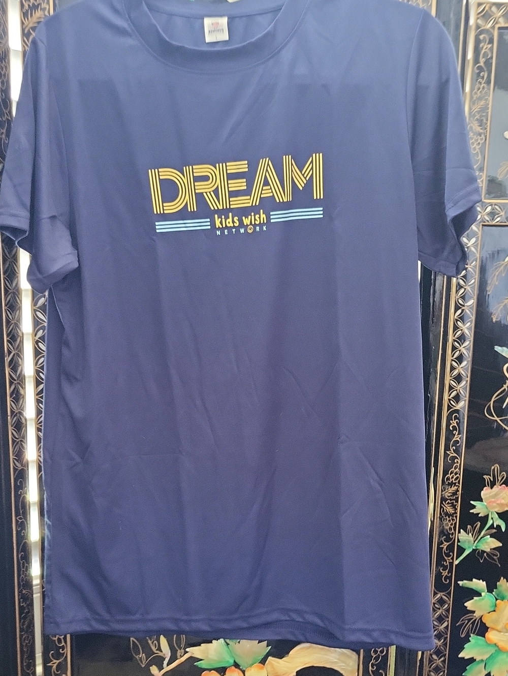 Kids Wish Navy 'DREAM' Graphic Short Sleeve Tee